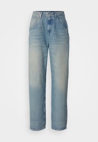 ONLKAYLA MID LOOSE BAGGY - Relaxed fit jeans - light blue denim