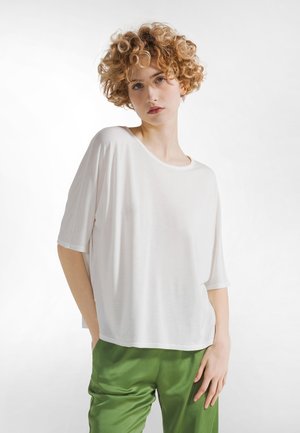 KEY-HOLE  - T-shirt med print - white porcelain