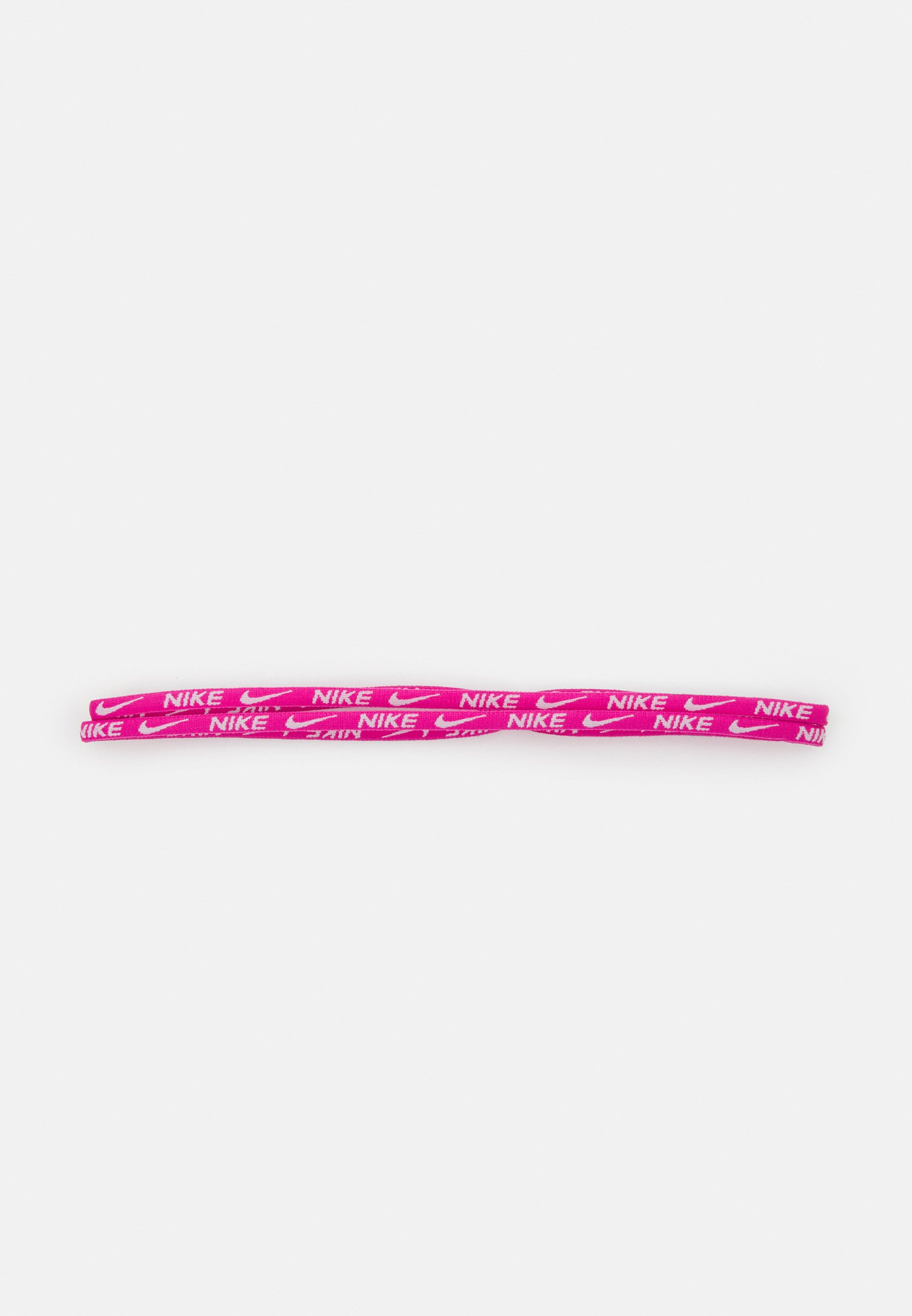 Nike Performance FIXED HEADBAND - Altri accessori - active pink/white/fuxia  - Zalando.it