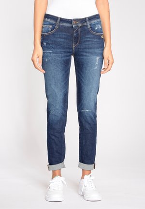 Slim fit jeans - dark-blue denim