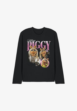 Disney, THE MUPPETS MISS PIGGY HOMAGE - Long sleeved top - black