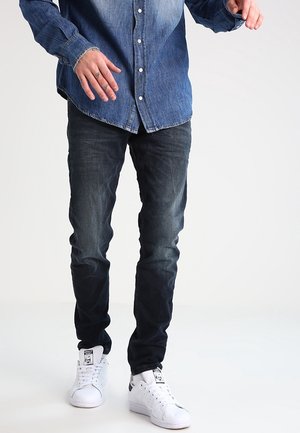 Slim fit jeans - black denim