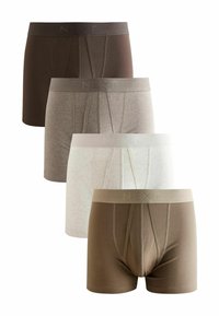 Next A FRONTS FOUR PACK - Boxer alsónadrág - neutral