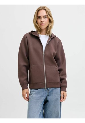 KAPUZEN JXEMMA  - Sudadera con cremallera - bracken