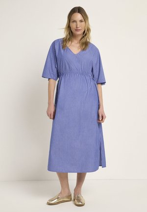 STREIFEN - Day dress - blue  off white