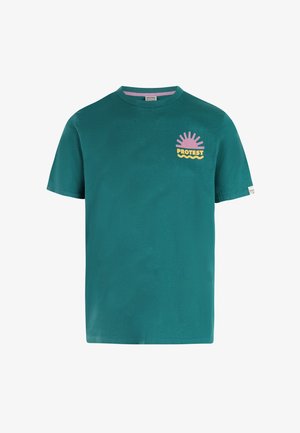 Protest, RENHOLD - T-shirt print - dark teal