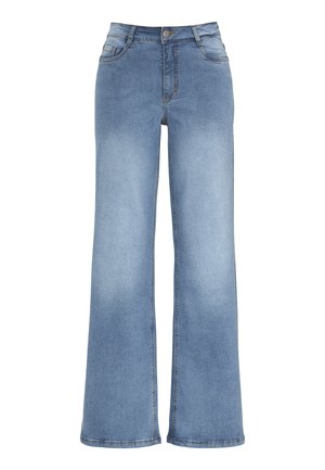 Cellbes of Sweden WITH HIGH WAIST - Flared jeans - light blue  denim