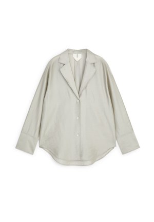 ARKET, ARKET TAILORED SHIRT BLAZER - Nööpidega pluus - mole