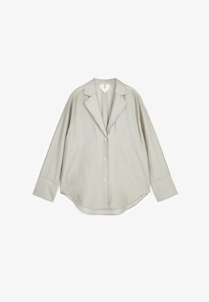 ARKET, ARKET TAILORED SHIRT BLAZER - Nööpidega pluus - mole