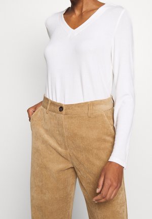 Långärmad tröja - off-white