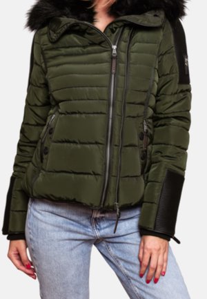 Winterjacke - olive