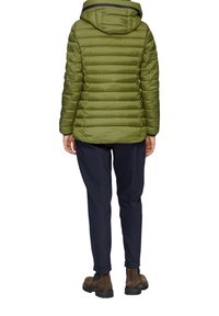 s.Oliver STEPP MIT LOGO-KAPUZE - Winterjacke - guacamole