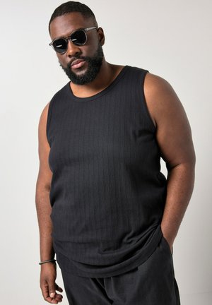 STHUGE STRUCTURED TANK UP TO SIZE - Top - black