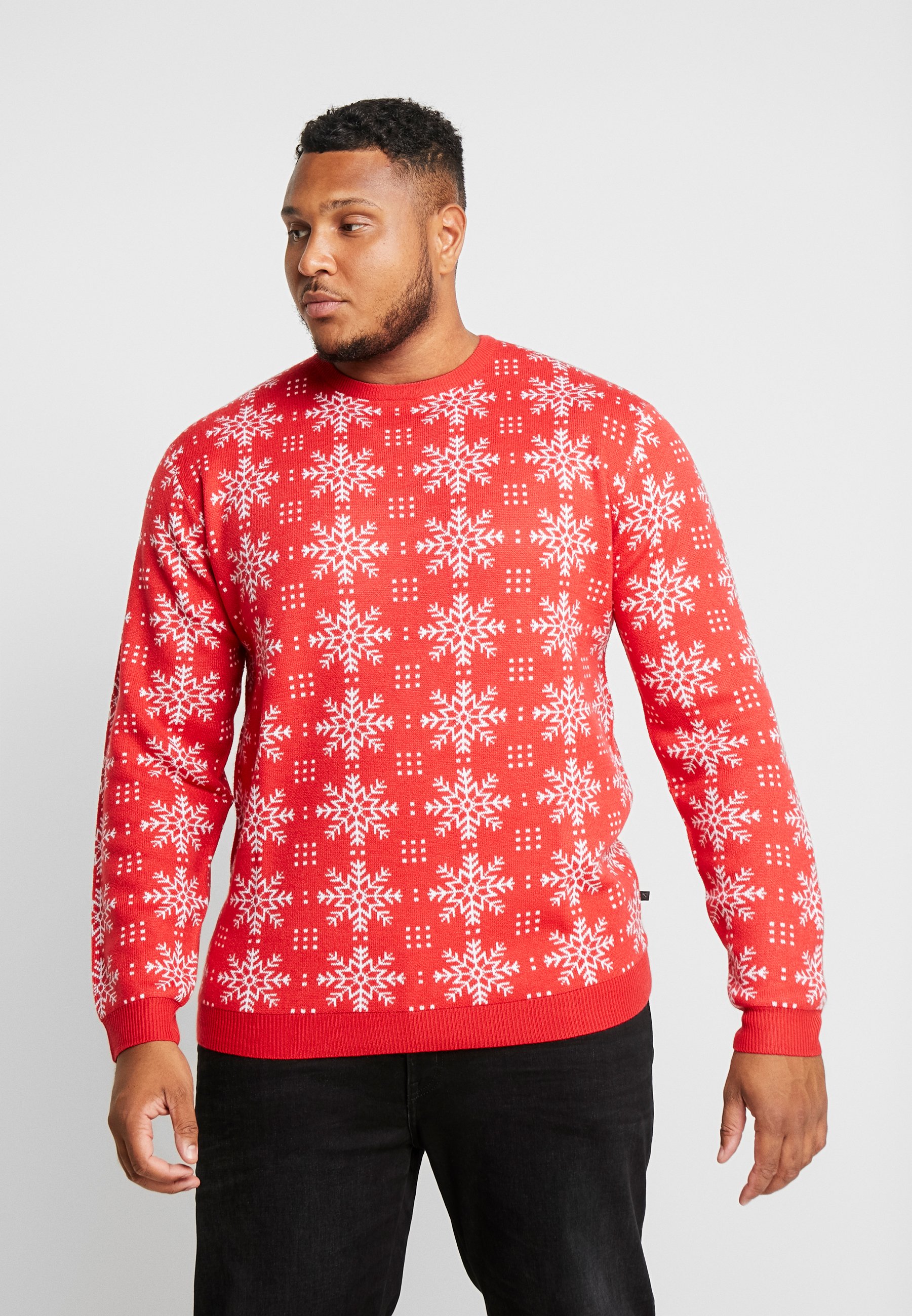Jack´s Sportswear online | Den nye kolleksjonen på Zalando Jack´s Sportswear XMAS ICEFLOWER - Strikkegenser - black