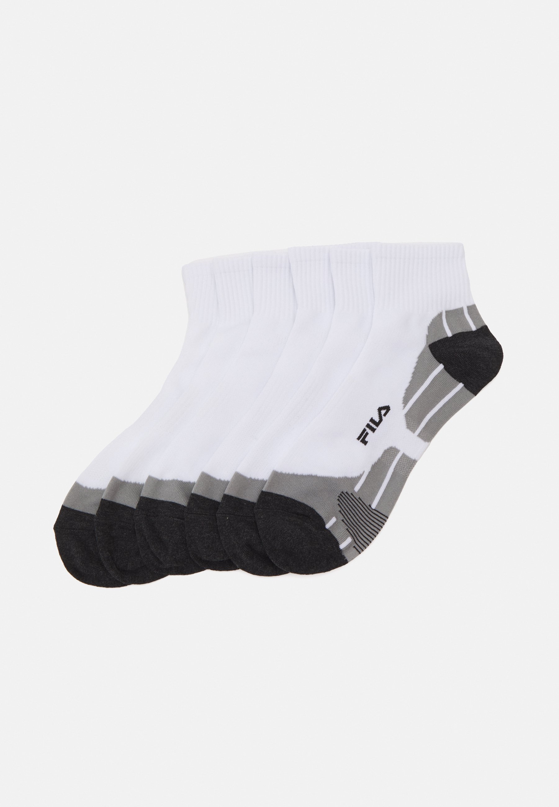 Fila QUARTER MULTISPORT UNISEX PACK Socks white
