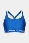 CROSSBACK MID BRA - Αθλητικό σουτιέν μεσαίας στήριξης - tech blue/retro green/white