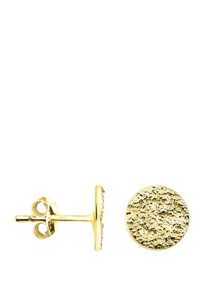 HAMMERED CIRCLE - Boucles d'oreilles - gold-coloured