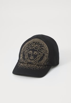 BASEBALL DRILL MEDUSA STUDS UNISEX - Pet - black