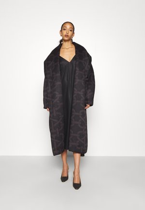 Manteau classique - brown/black
