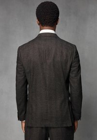 Next HERRINGBONE - REGULAR FIT - Öltönyzakó - brown