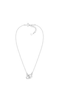 DOUBLED HEART - Ketting - silver coloured