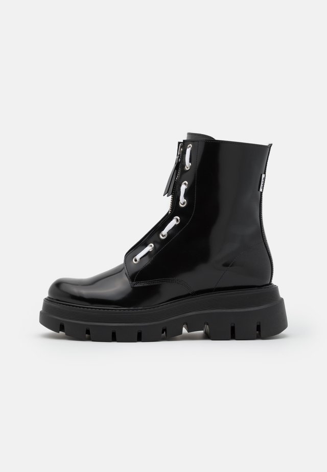 STIVALETTO DONNA WOMAN`S BOOT - Bottines à plateau - black