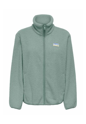 ONLY, ONLEVA TEDDY JACKET CS OTW - Veste polaire - green milieu