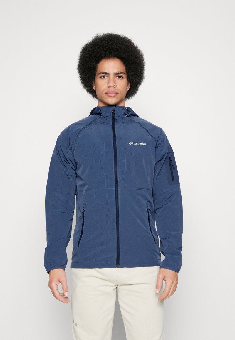 Columbia TALL HEIGHTS™ HOODED Soft shell jacket dark mountain/dark