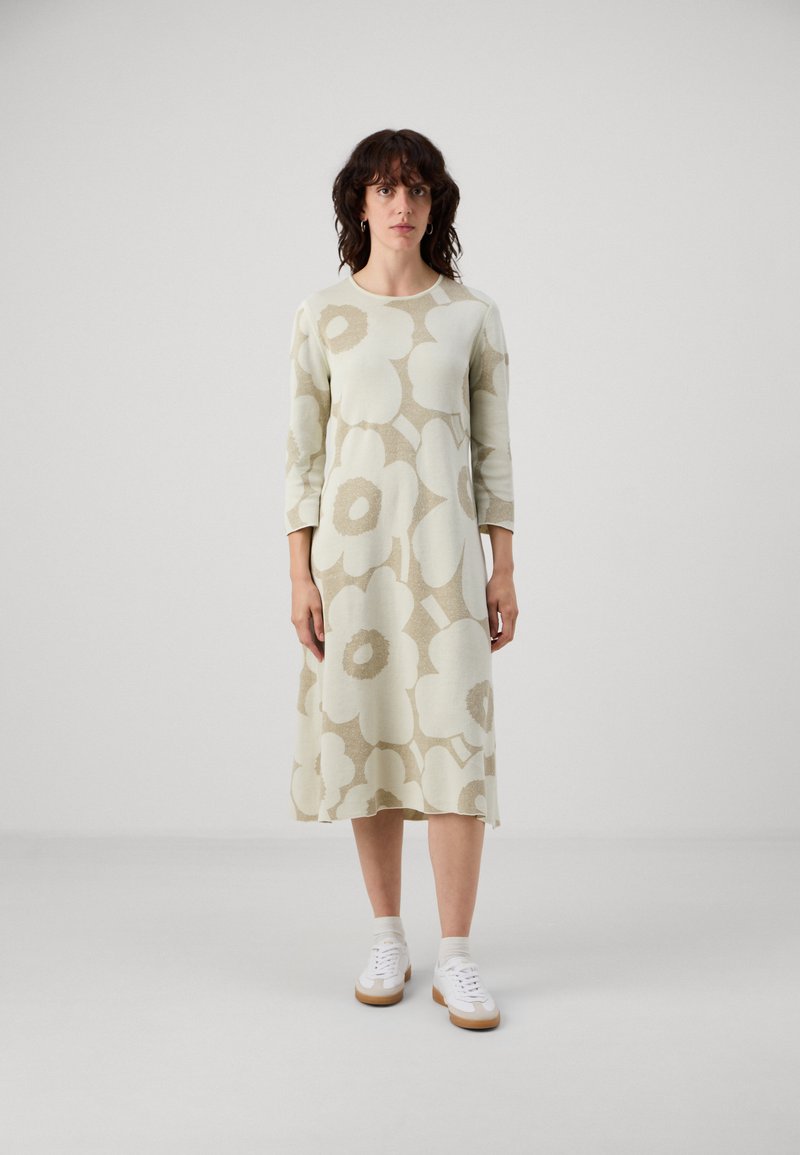 Marimekko ETEVÄ UNIKKO - Kampsunkleit - light grey/beige