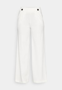 JDYGEGGO NEW LONG PANT - Pantaloni - cloud dancer/black buttons