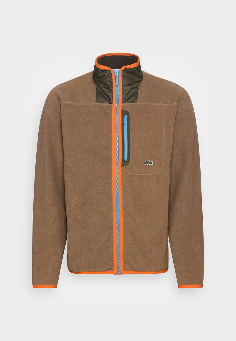 Lacoste Veste de survêtement leafy/baobab/marron clair ZALANDO.BE