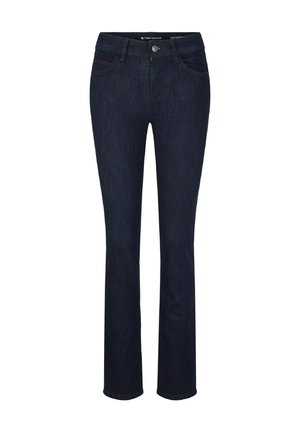 TOM TAILOR ALEXA STRAIGHT - Vaqueros rectos - clean rinsed blue denim