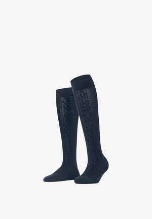 FALKE, DECLIVITY KNIESTRÜMPFE - Chaussettes hautes - space blue