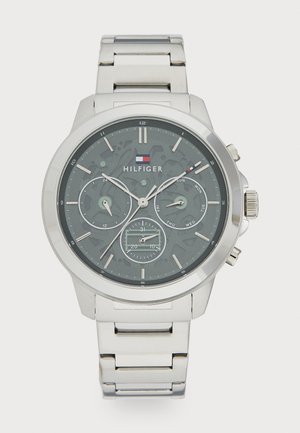 HENRY - Reloj - silver-coloured/green