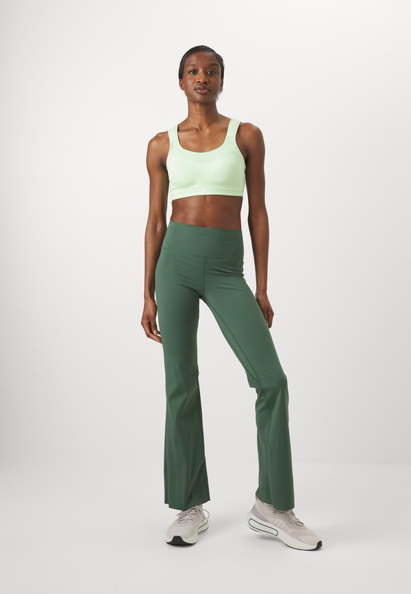 NIMBLE FLARED - Leggings - moss3