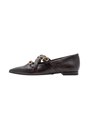 Tamaris, 1-22160-45 568 - Riemchenballerina - mocca croco
