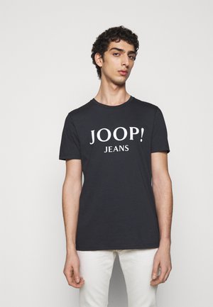 Print T-shirt - dark blue