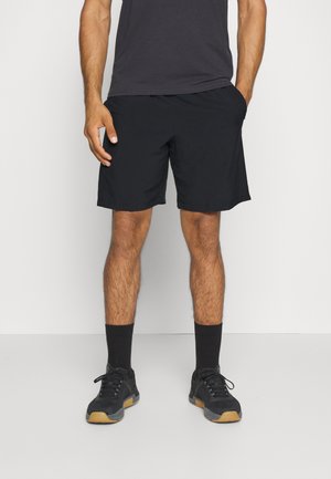 GRAPHIC SHORTS - Sports shorts - black/ise