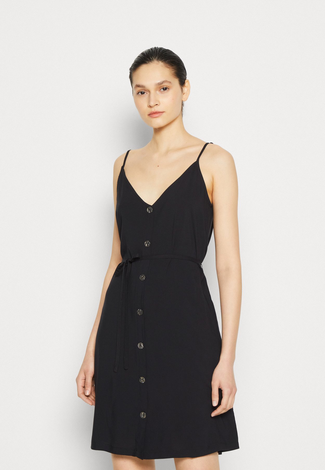 ONLNOVA LIFE VIS STRAP BUTTON DRESS