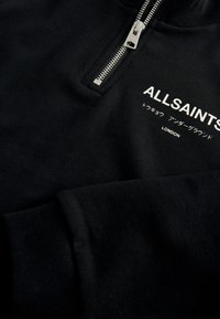 smALLSAINTS UNDERGROUND  HALF ZIPPED  - Sudadera - black