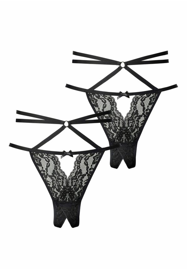 PETITE FLEUR GOLD BY LASCANA THONG OUVERT 2 PACK - Thong3