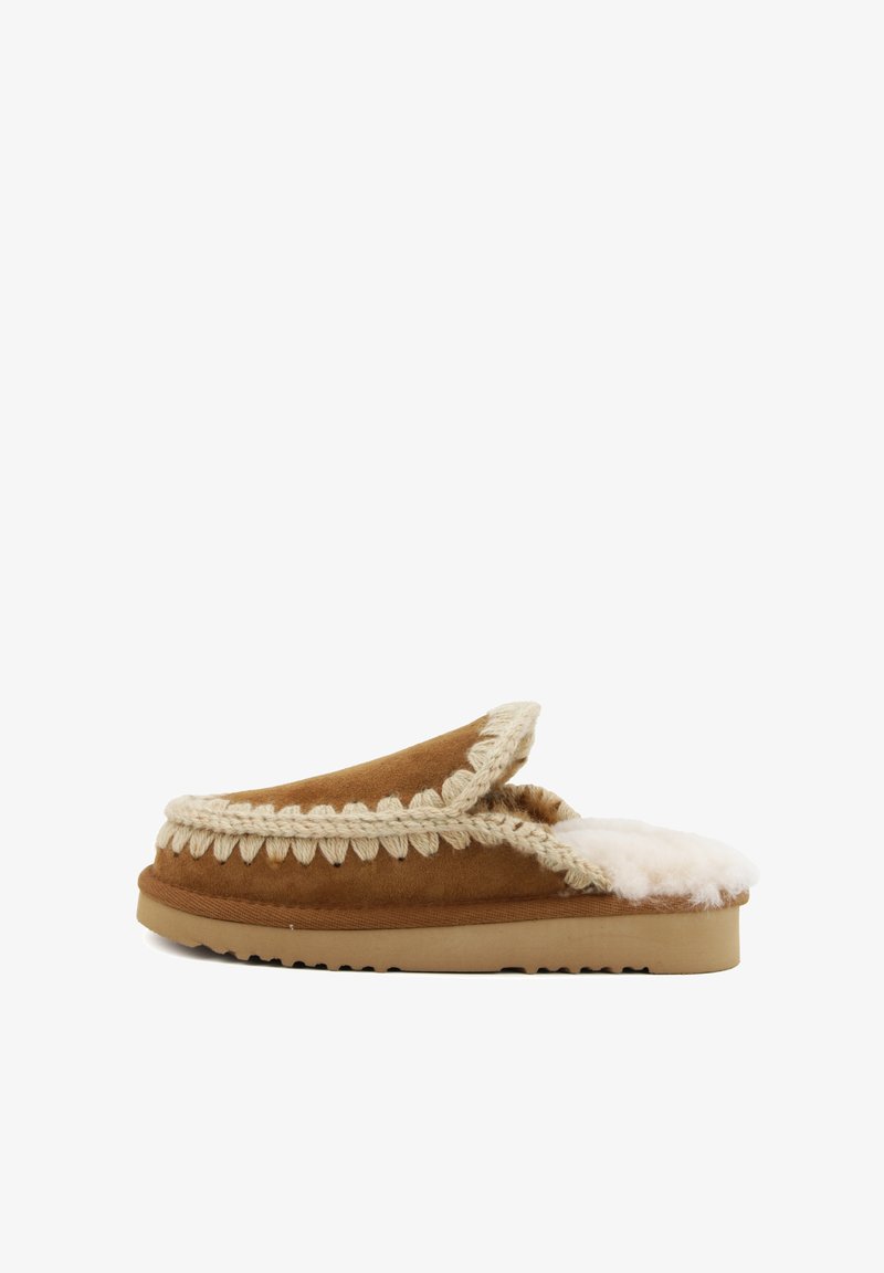 Mou ESKIMO STITCHING  - Sabots - brown