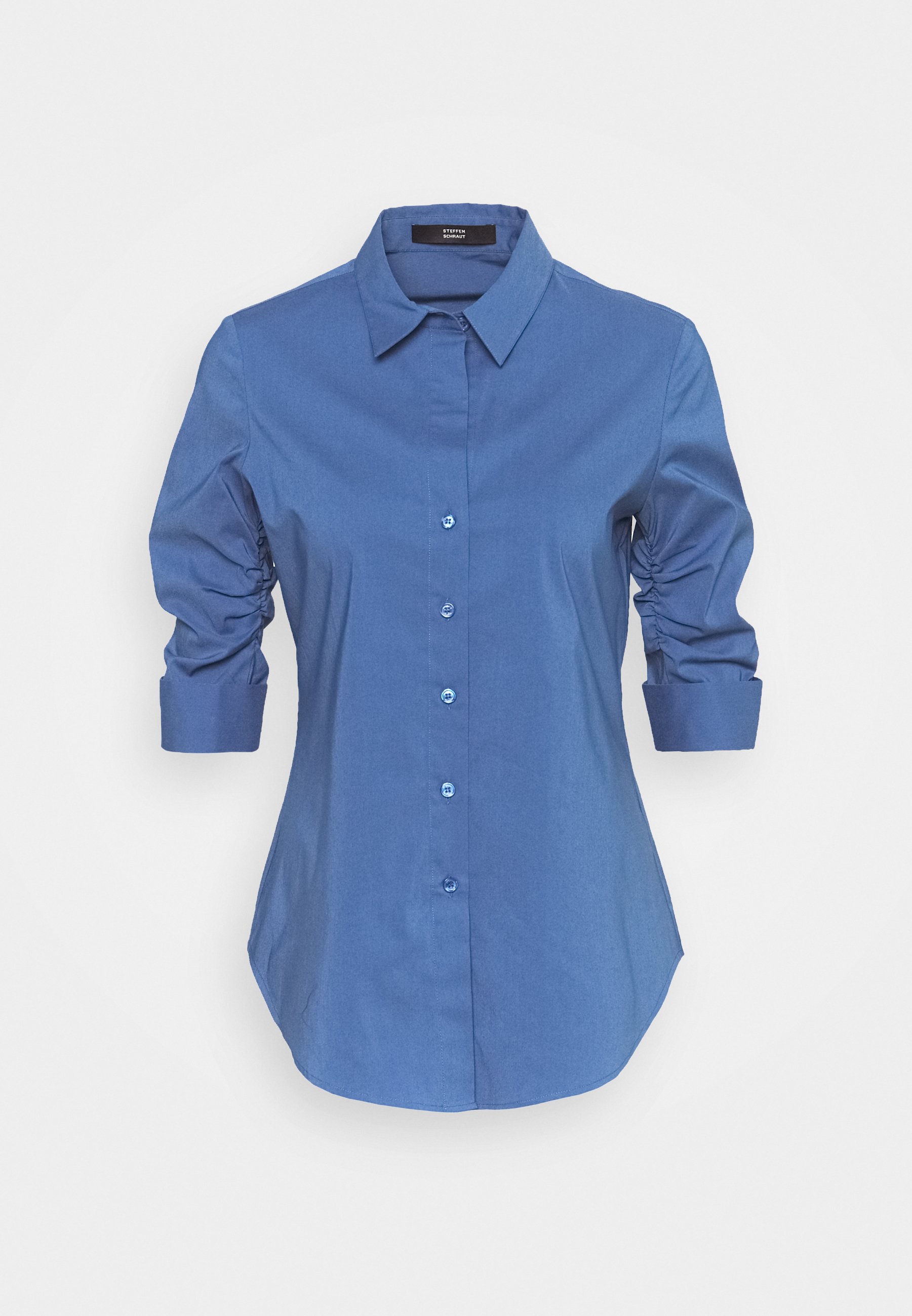 Steffen Schraut THE ESSENTIAL BLOUSE Skjorte smoky blue Steffen Schraut BENITA ESSENTIAL BLOUSE - Skjorte - ocean green