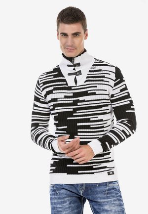 Jumper - white black
