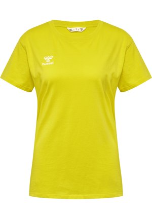 T-Shirt basic - blazing yellow