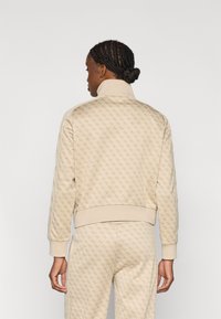 Guess MAYA FULLZIP SWEATSHIRT - Μπουφάν προπόνησης - beige