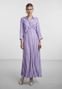 YAS YASSAVANNA LONG SHIRT - Vestido comprido - bougainvillea/boho