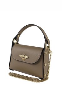 DrachenLeder UMHÄNGE TOSCANTO - Handtas - taupe beige