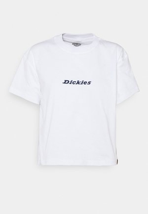 Dickies LORETTO TEE - Printtipaita - white