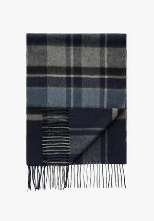 John Henric CLASSIC PLAID - Sjal / Tørklæder - navy blue